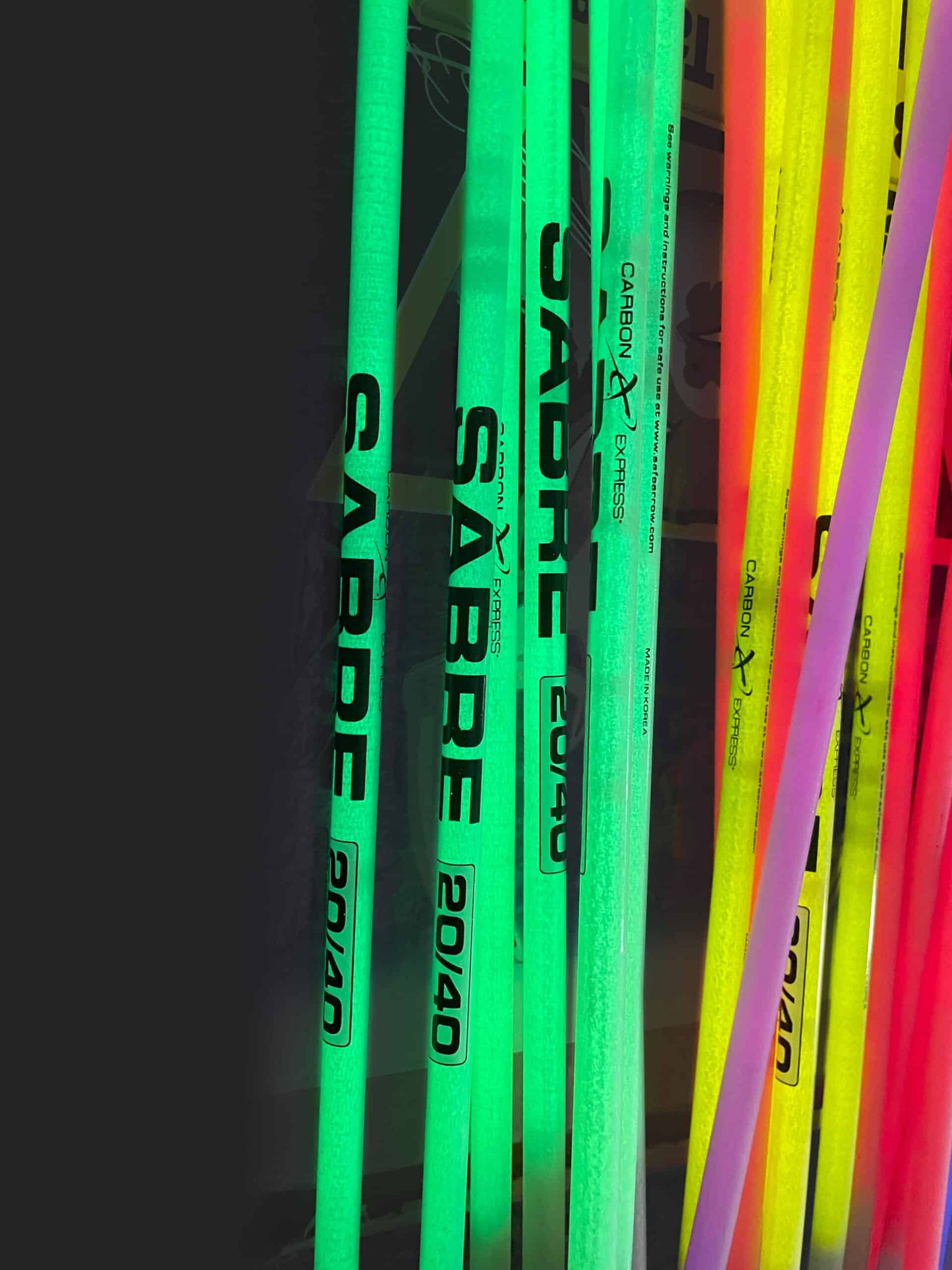 Sabre 2040 .(.600 Spine) 3PK Arrows