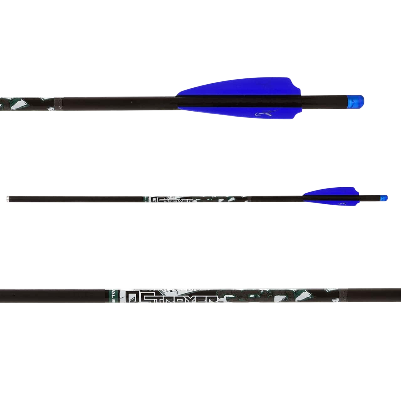 D-Stroyer 380 20” 3pk Universal Nocks, Practice Points, Nub